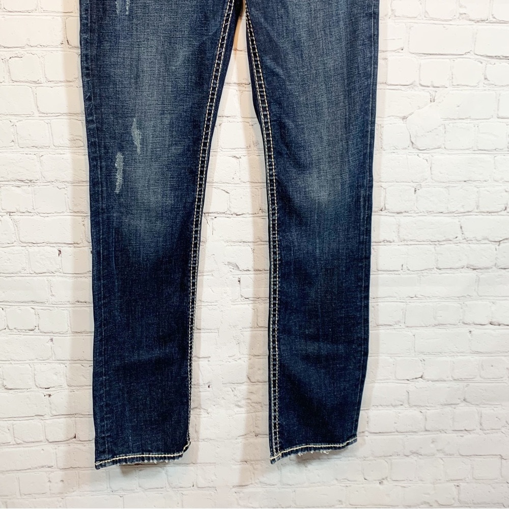 Silver Jeans Suki Curvy Fit Mid Rise Straight Leg NWT - Picture 4 of 9